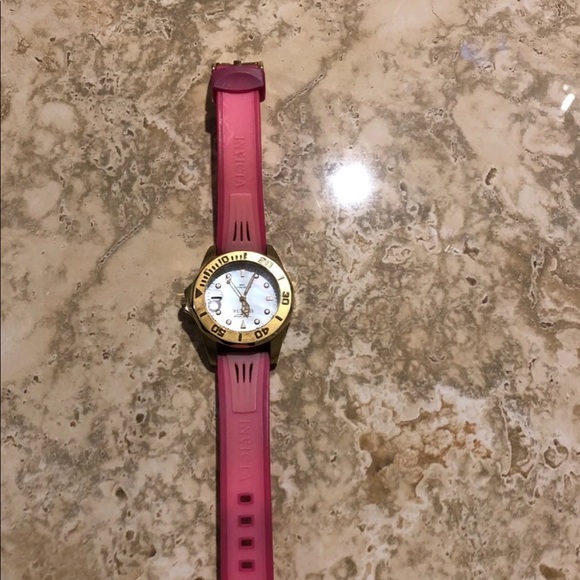 Pink Invicta Watch With Bands